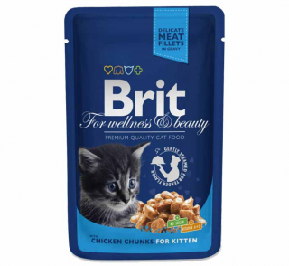 Brit Premium Pouch Kitten Tavuklu 100 gr Kedi Maması kullananlar yorumlar
